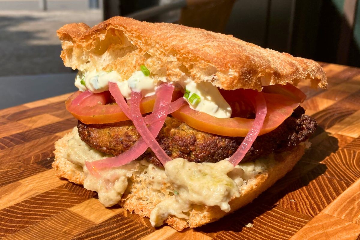 Panino vegetariano e vegano di Ciciolio, a Bologna